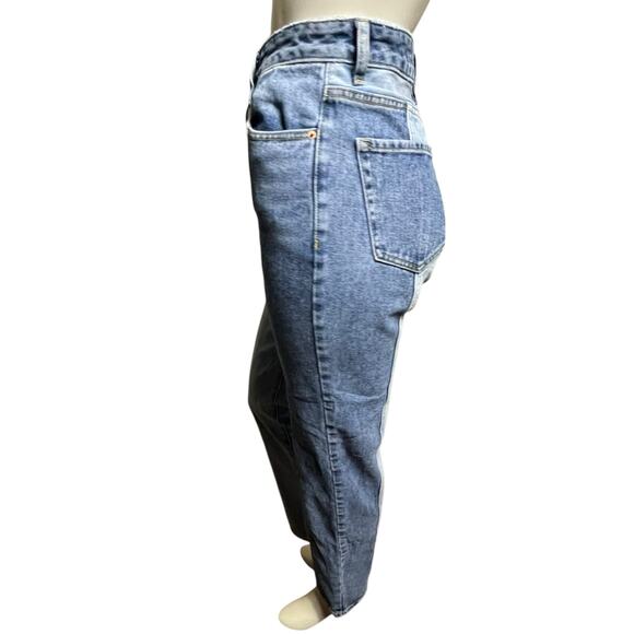 PacSun 90’s Boyfriend Jeans - Size 26, Two-Tone Denim, High-Waisted Fit - Picture 2 of 16